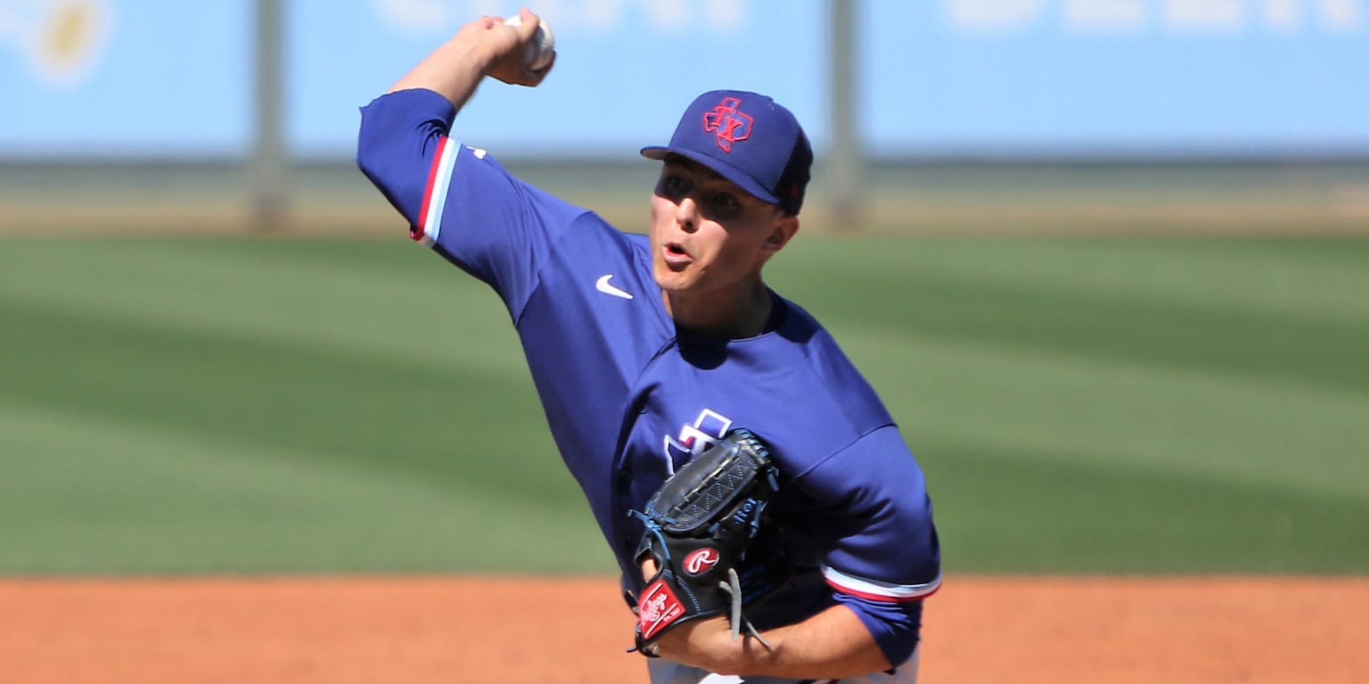 Jack Leiter Is Throwing Absolute Heat In Viral Video At Rangers Camp
