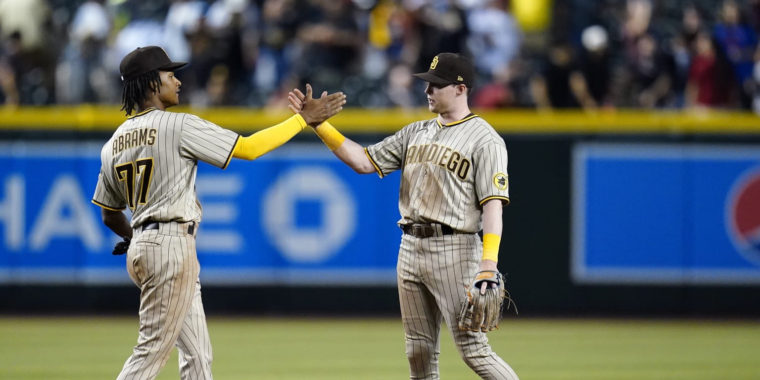 C.J. Abrams hits first career homer!