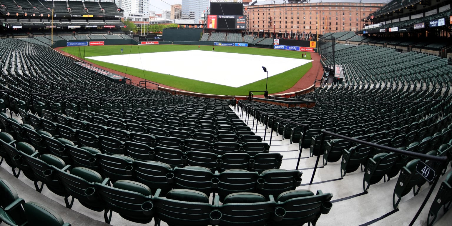 The Baltimore Orioles Will Play in an Empty Stadium Wednesday Due