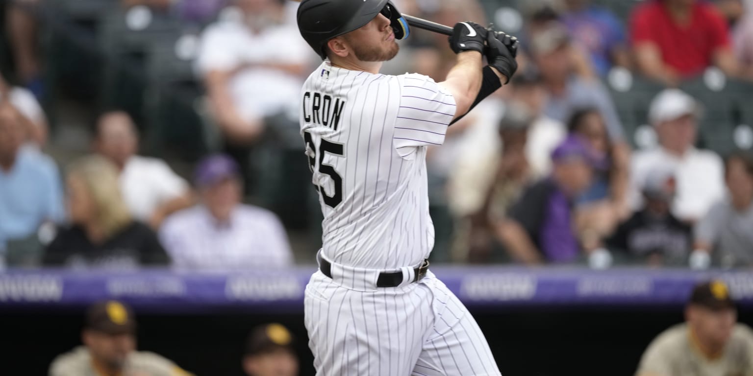 Rockies' C.J. Cron Hit a 504-Foot Home Run Friday Night (Video