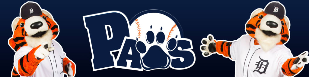 A day with the Detroit Tigers mascot Paws