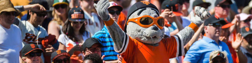 Giants mascot Lou Seal  Carol's Carousel Creations