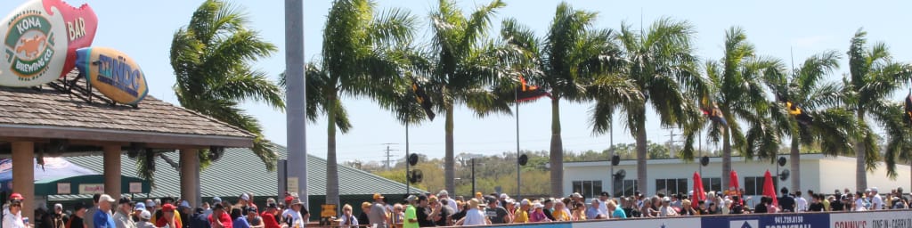 Florida Memory • K.C. Royals spring training at the Park T. Pigott