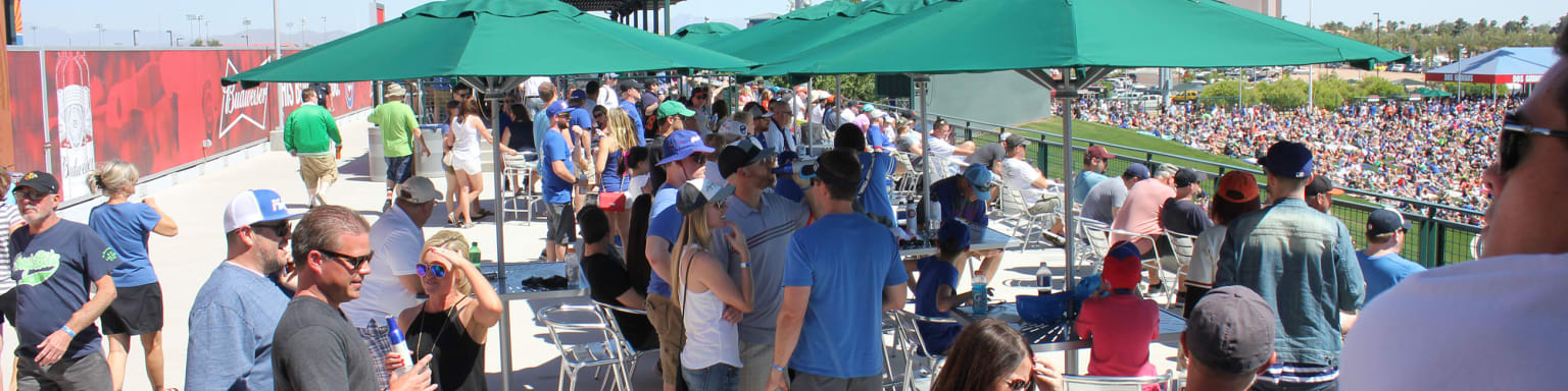 Budweiser Rooftop Deck Cubs Park Sloan Field - Mesa, AZ - Venue