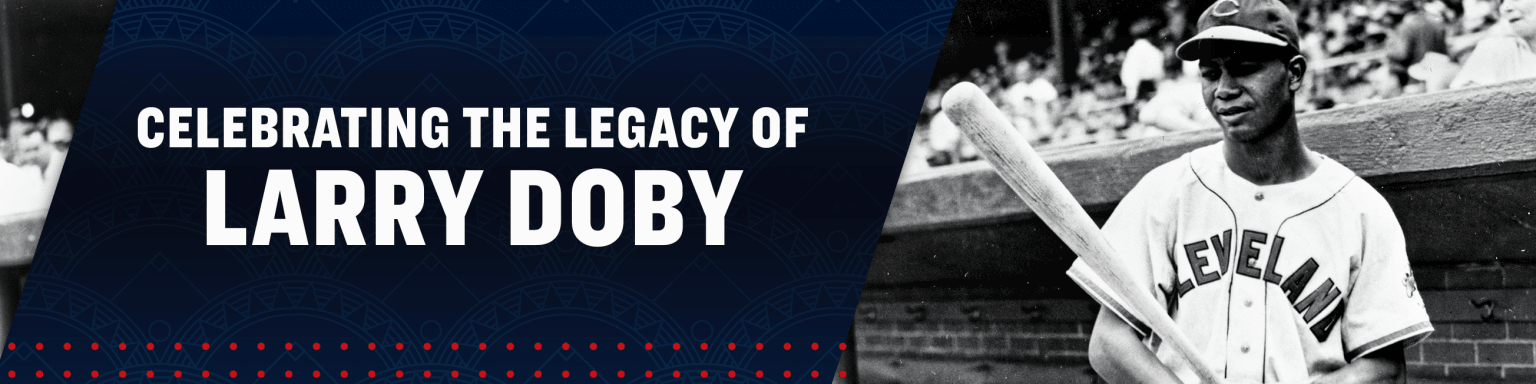 Larry Doby Baseball Tee Shirt  Cleveland Baseball Hall of Fame