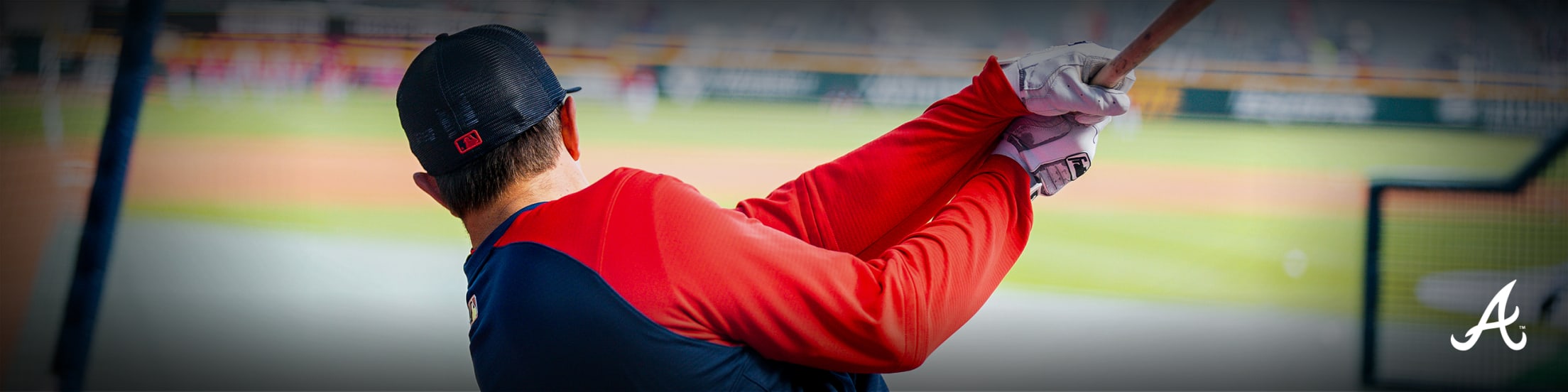 Atlanta Braves Batting Practice Logo - National League (NL