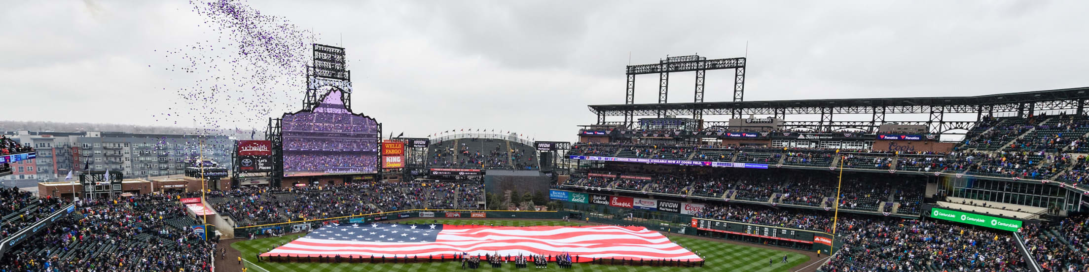 Opening Day at Coors Field Colorado Rockies