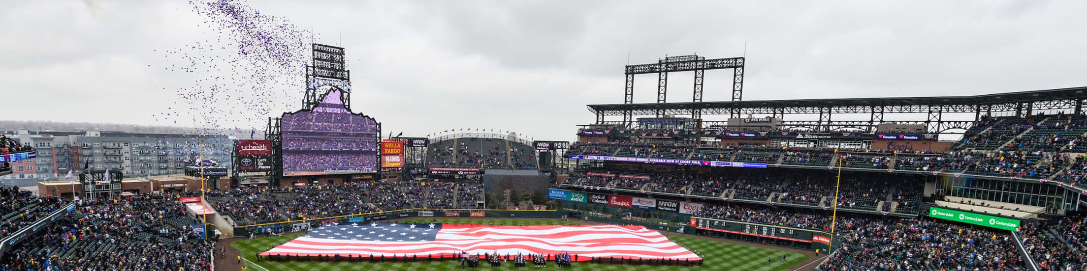 Opening day: Rockies fans allowed into Coors Field for first time