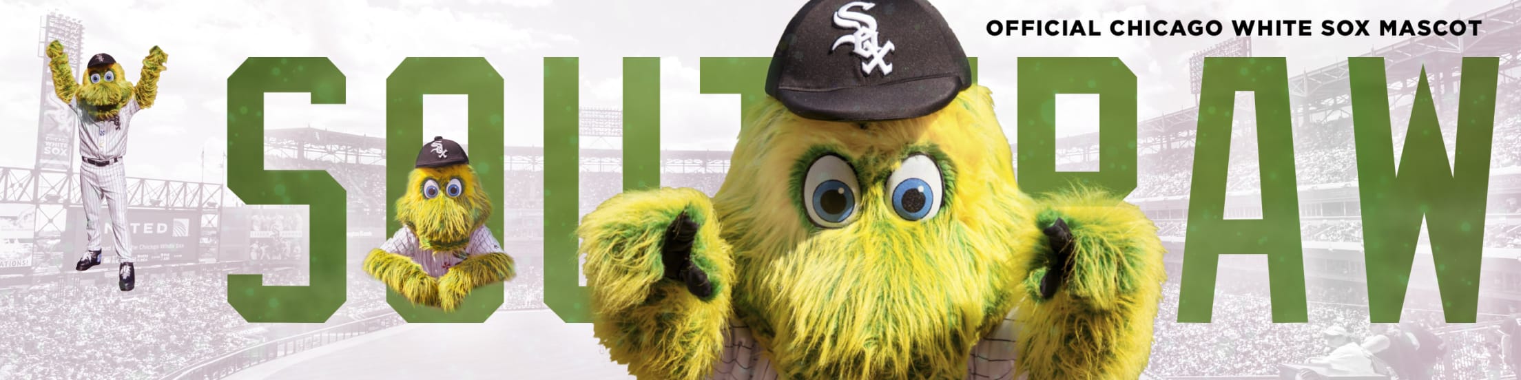 Chicago White Sox MLB Southpaw Mascot Plush Hat