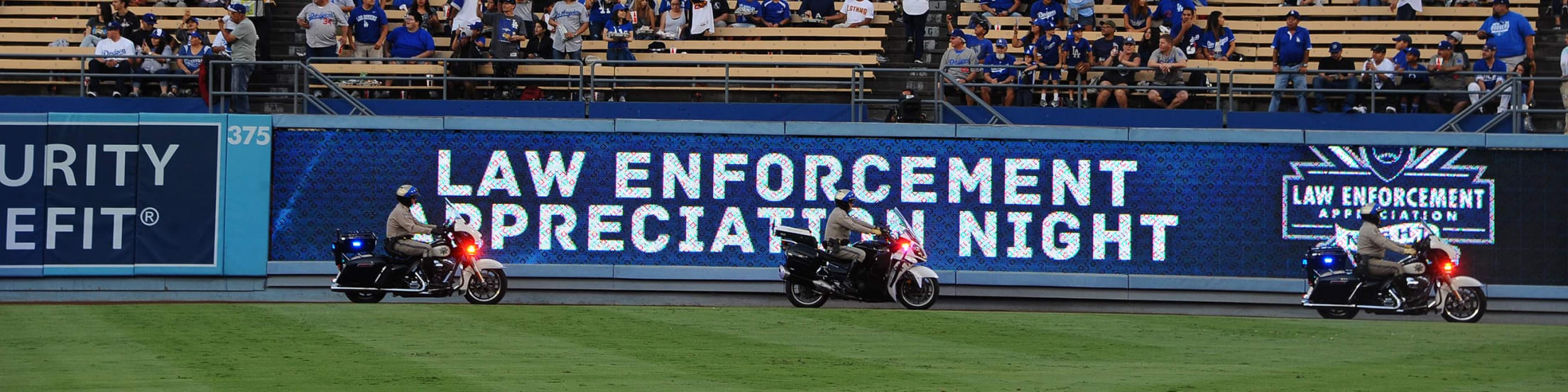 Law Enforcement Night Los Angeles Dodgers