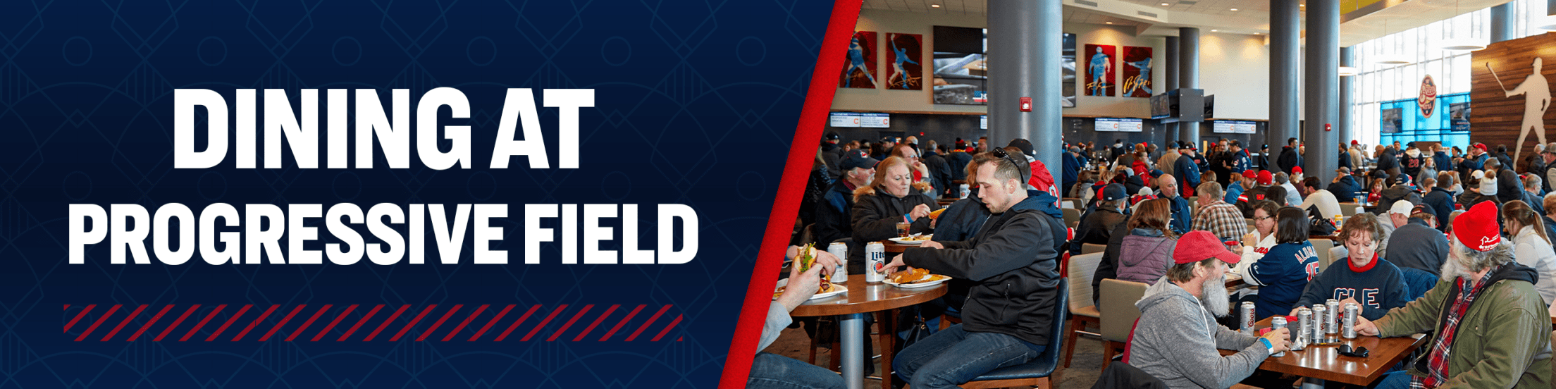 Dining at Progressive Field Cleveland Guardians