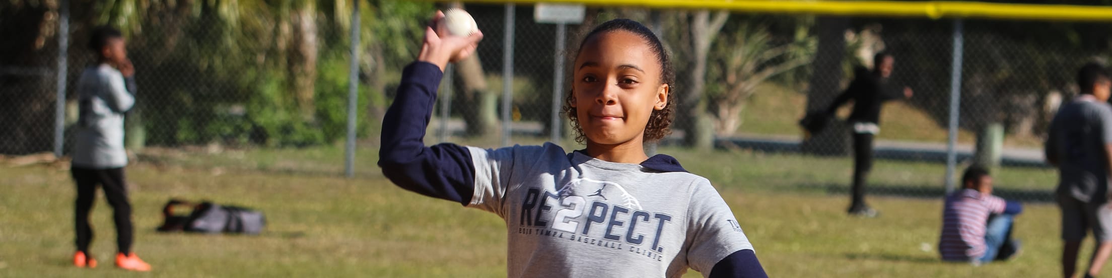 Tampa Youth Step Up To The Plate At Free Baseball Clinic With Guest Speaker Gary  Sheffield