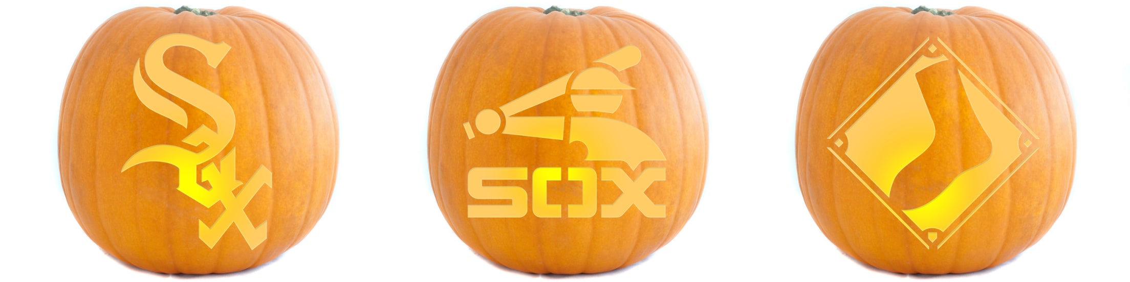 pumpkin-stencils-chicago-white-sox