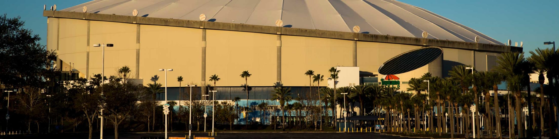 tropicana field outside