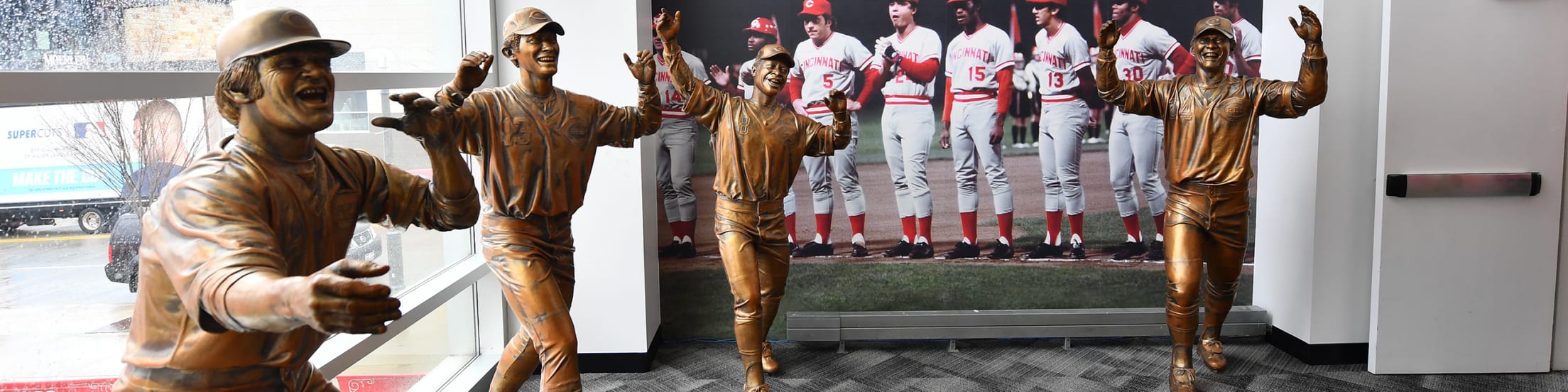 Reds Hall of Fame World Champion Members Cincinnati Reds