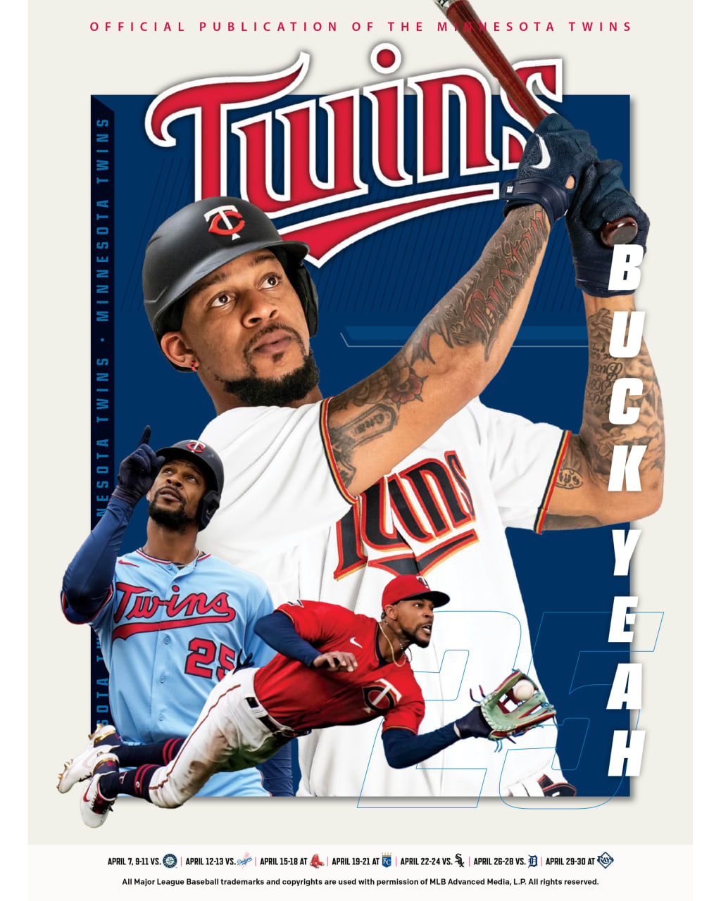 2010 Minnesota Twins Post Season MLB Baseball Media GUIDE