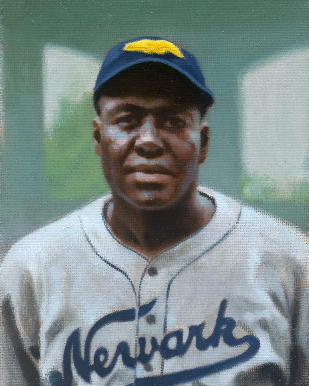 Portrait of Mule Suttles, 1939 Newark Eagles (Graig Kreindler)