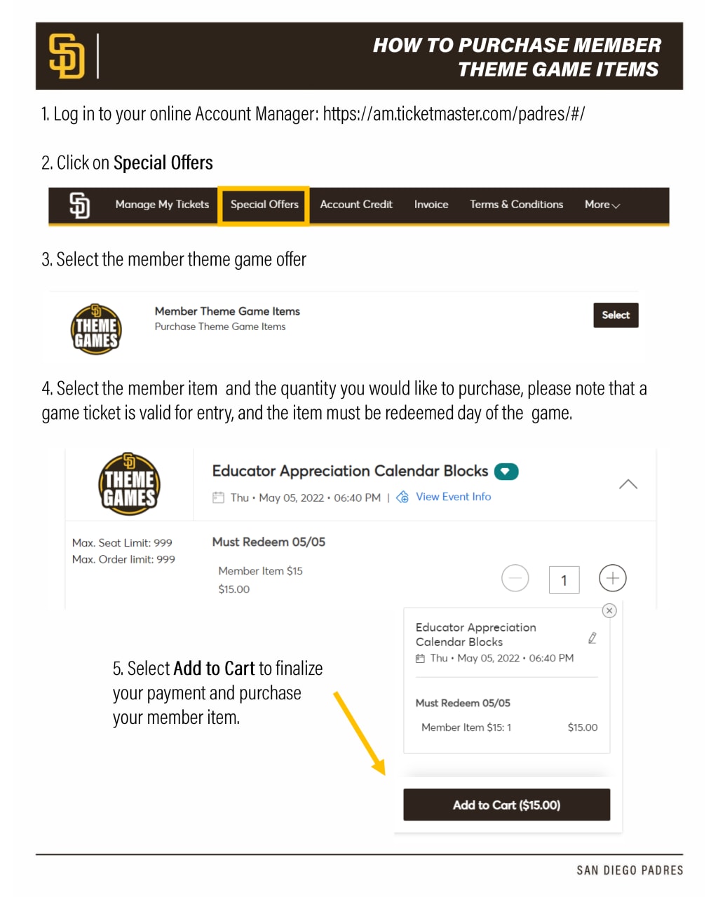 Digital Ticketing Guide | San Diego Padres