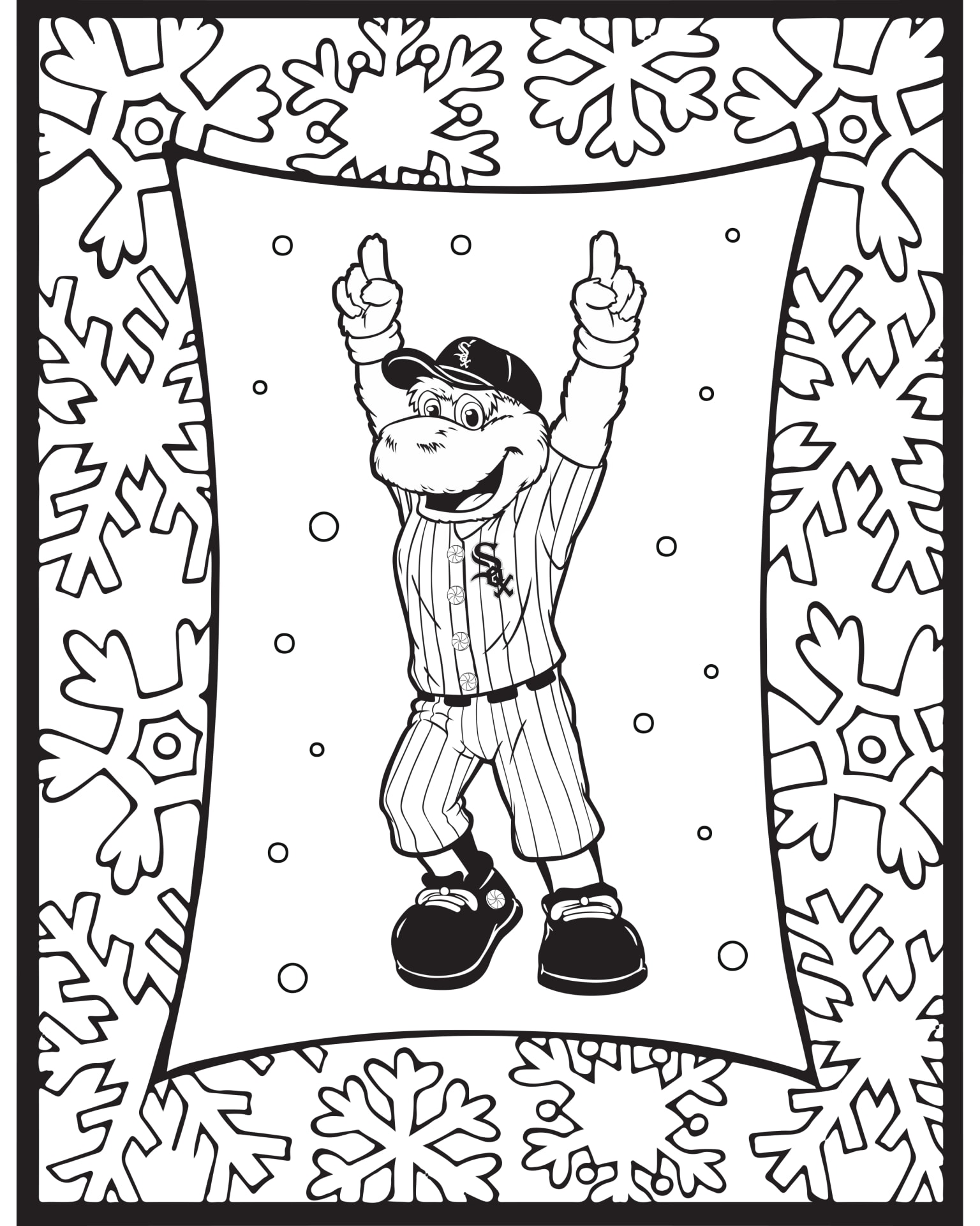 Chicago White Sox Logo coloring page - Download, Print or Color Online for  Free