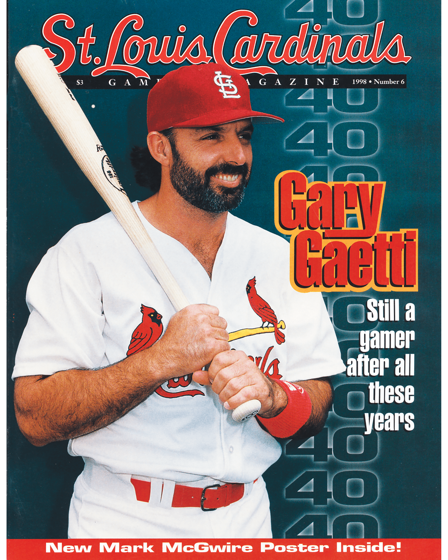 Gary Gaetti 1998 Pacific #411 St Louis Cardinals