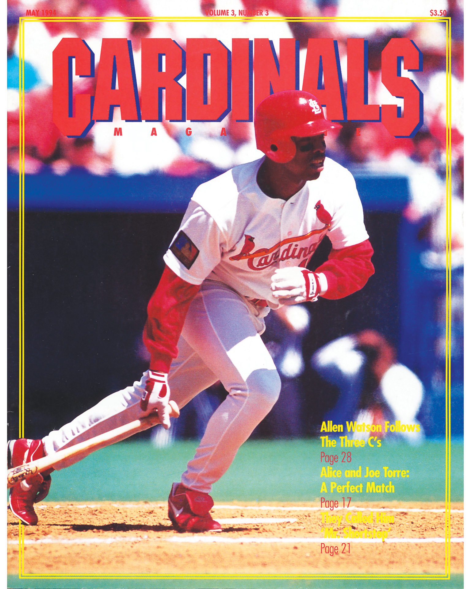 St. Louis Cardinals Joe Torre Sports Illustrated Cover by Sports