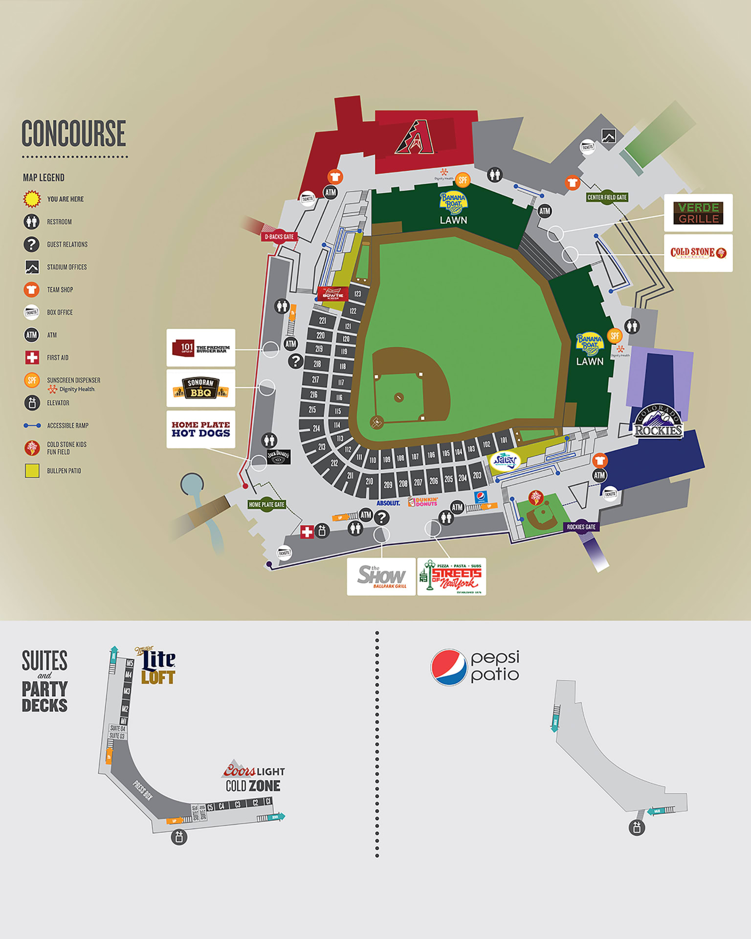 Red Sox Spring Training Ballpark Map