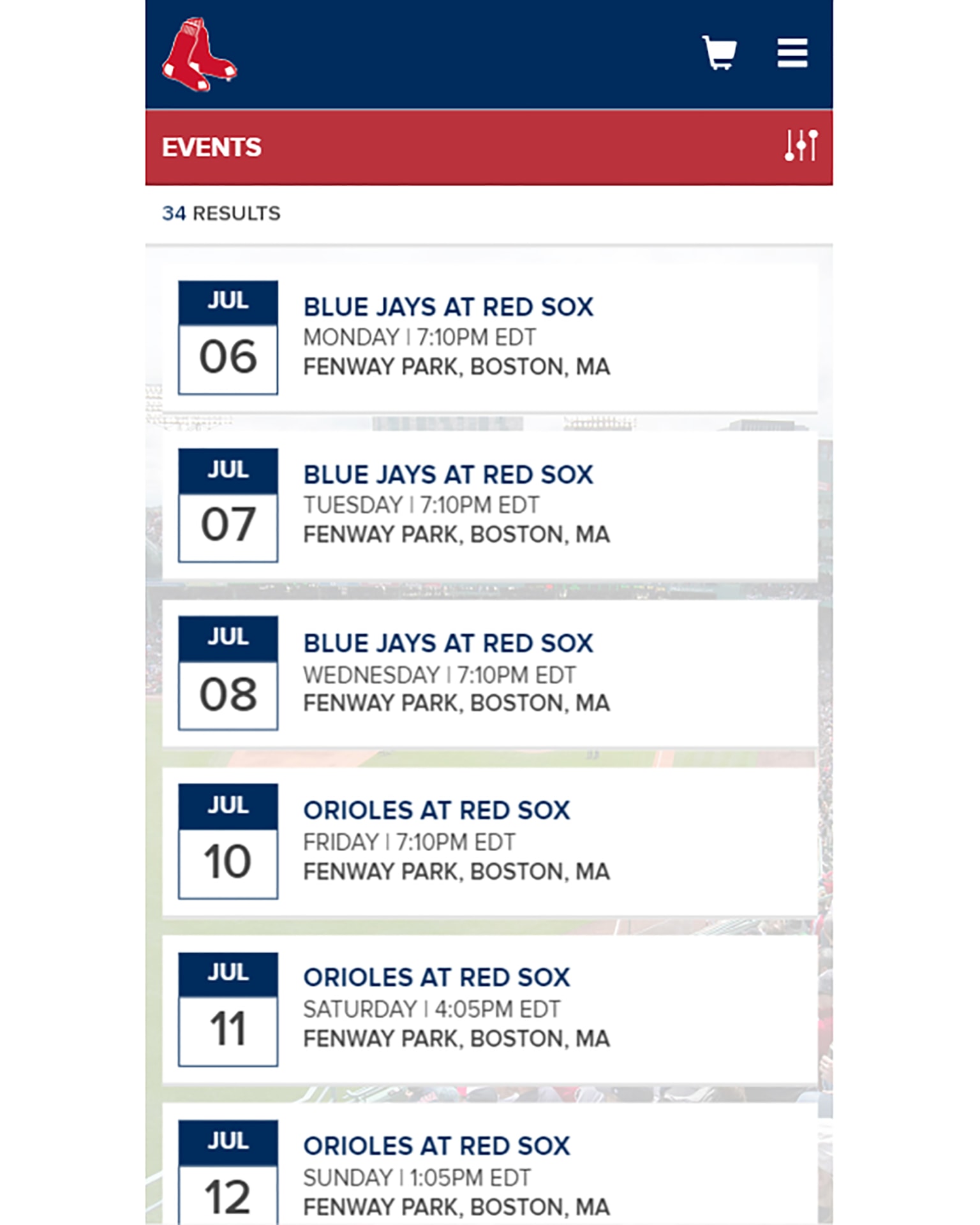 Boston Red Sox Tickets - Official Ticket Marketplace