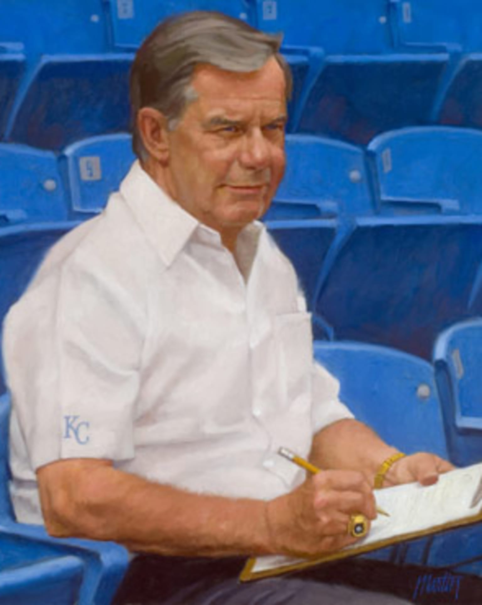 Art Stewart Hall of Fame Kansas City Royals Kansas City Royals