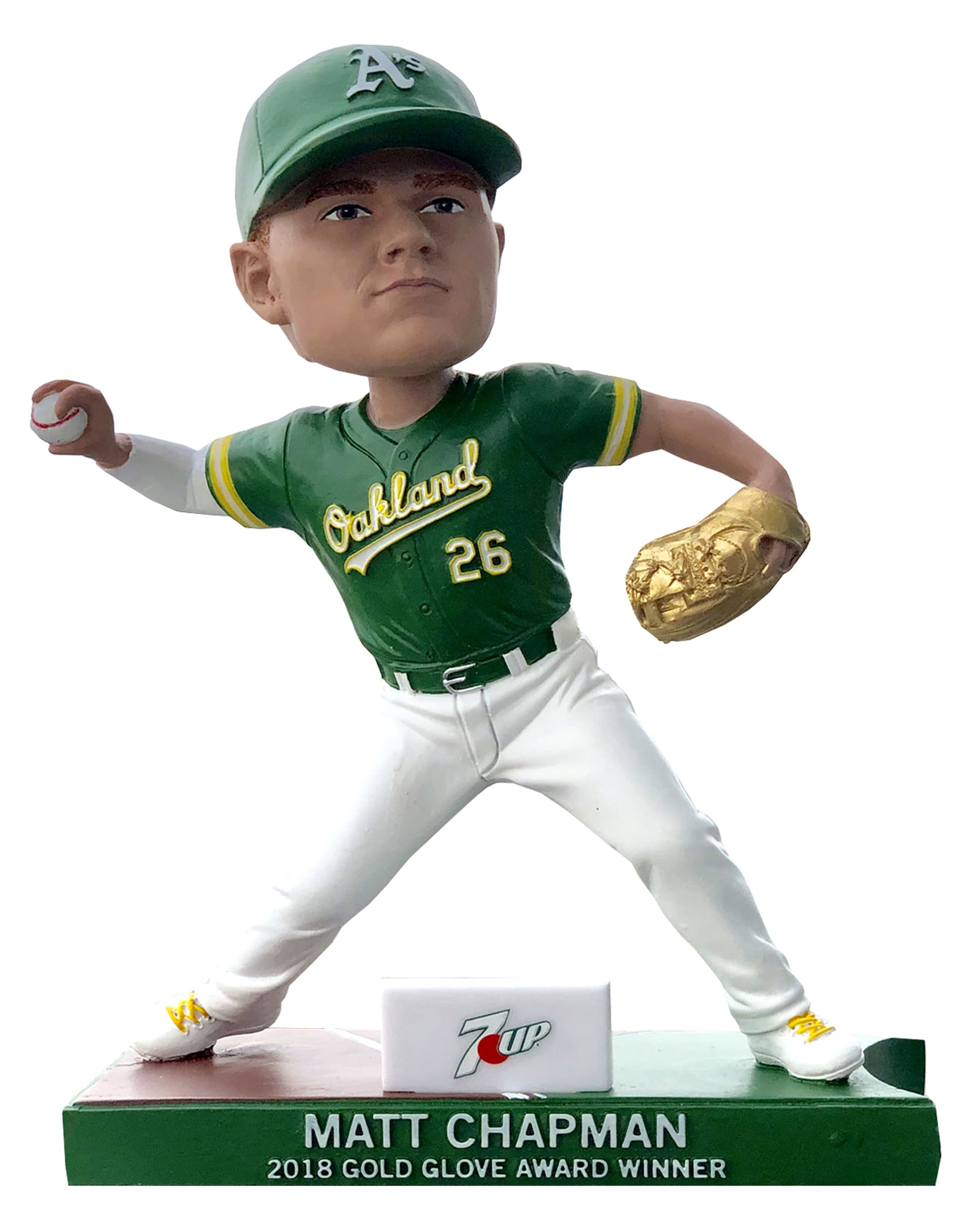 Barry Zito Oakland A's 02 AL CY Young White Bobble Bobblehead