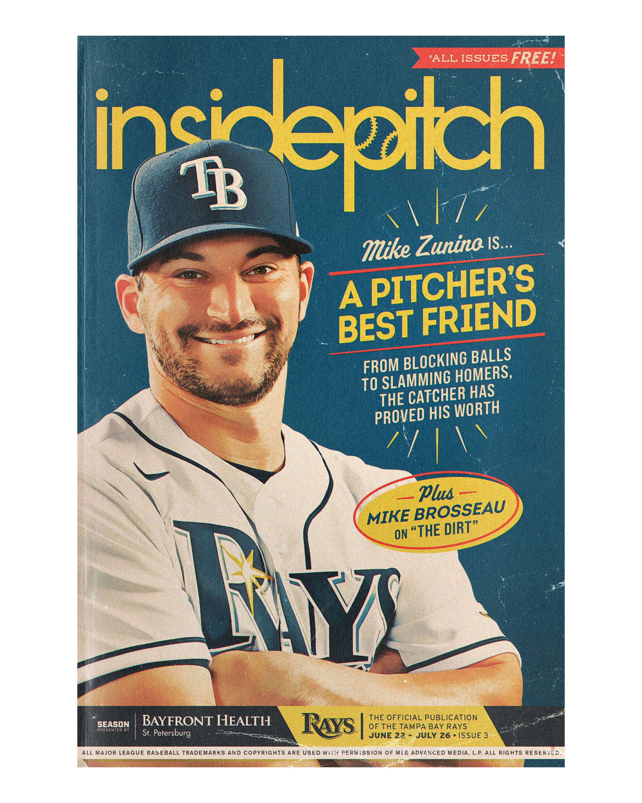 Tampa Bay Rays Refresh by Michael Danger on Dribbble
