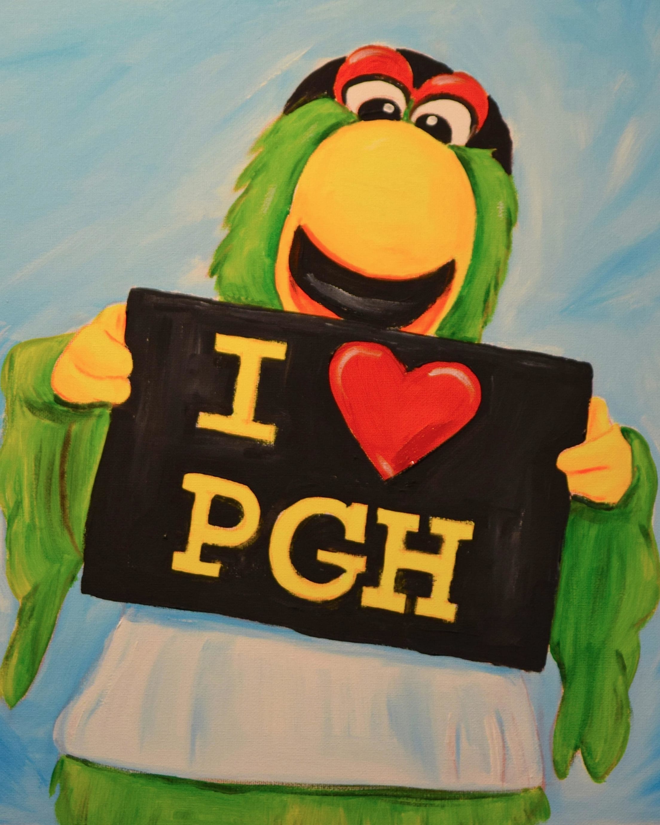 The Pittsburgh Pirate Parrot by KyleFrisch on DeviantArt