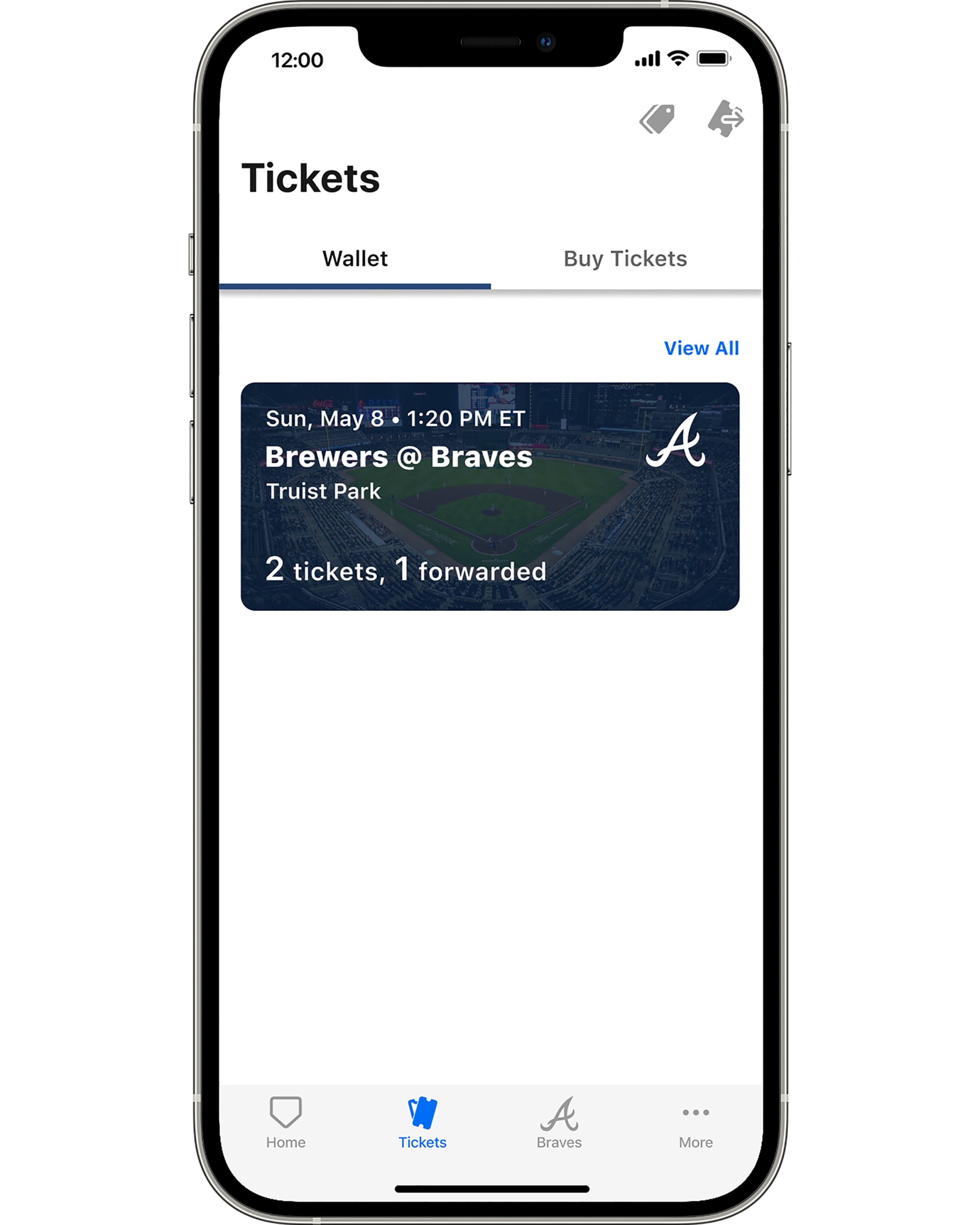 Atlanta Braves Mobile Ticket Guide - Front Row Seats