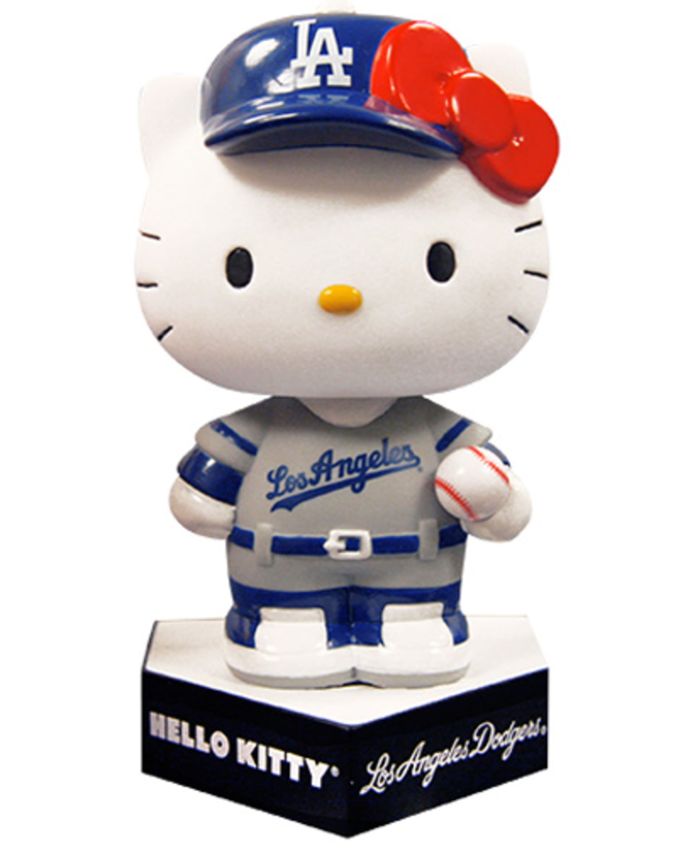 2023 Hello Kitty Bobblehead Los Angeles Dodgers SGA 8/3/23 New in box