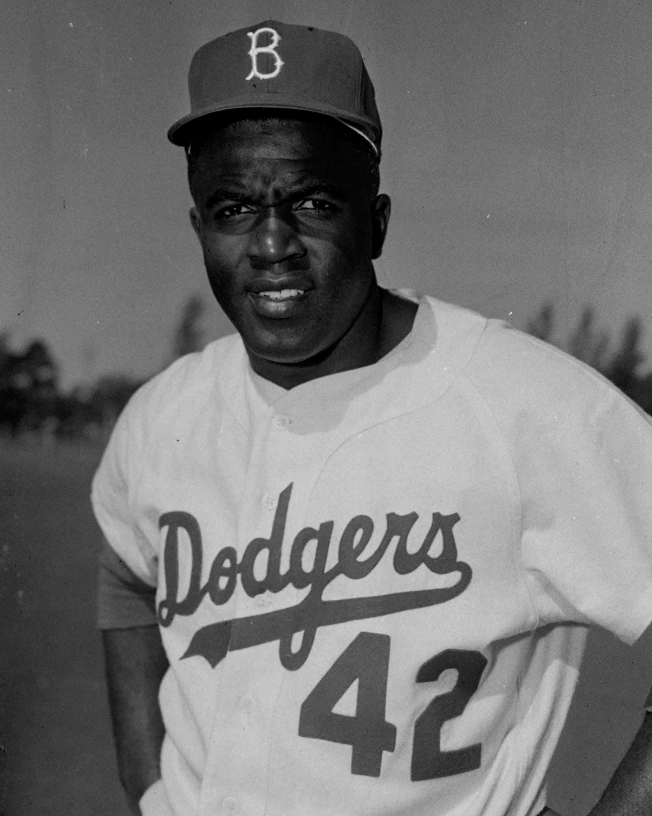 : Jackie Robinson Brooklyn Dodgers #42 Blue Youth 8-20  Cooperstown Name and Number Player T-Shirt : Sports & Outdoors