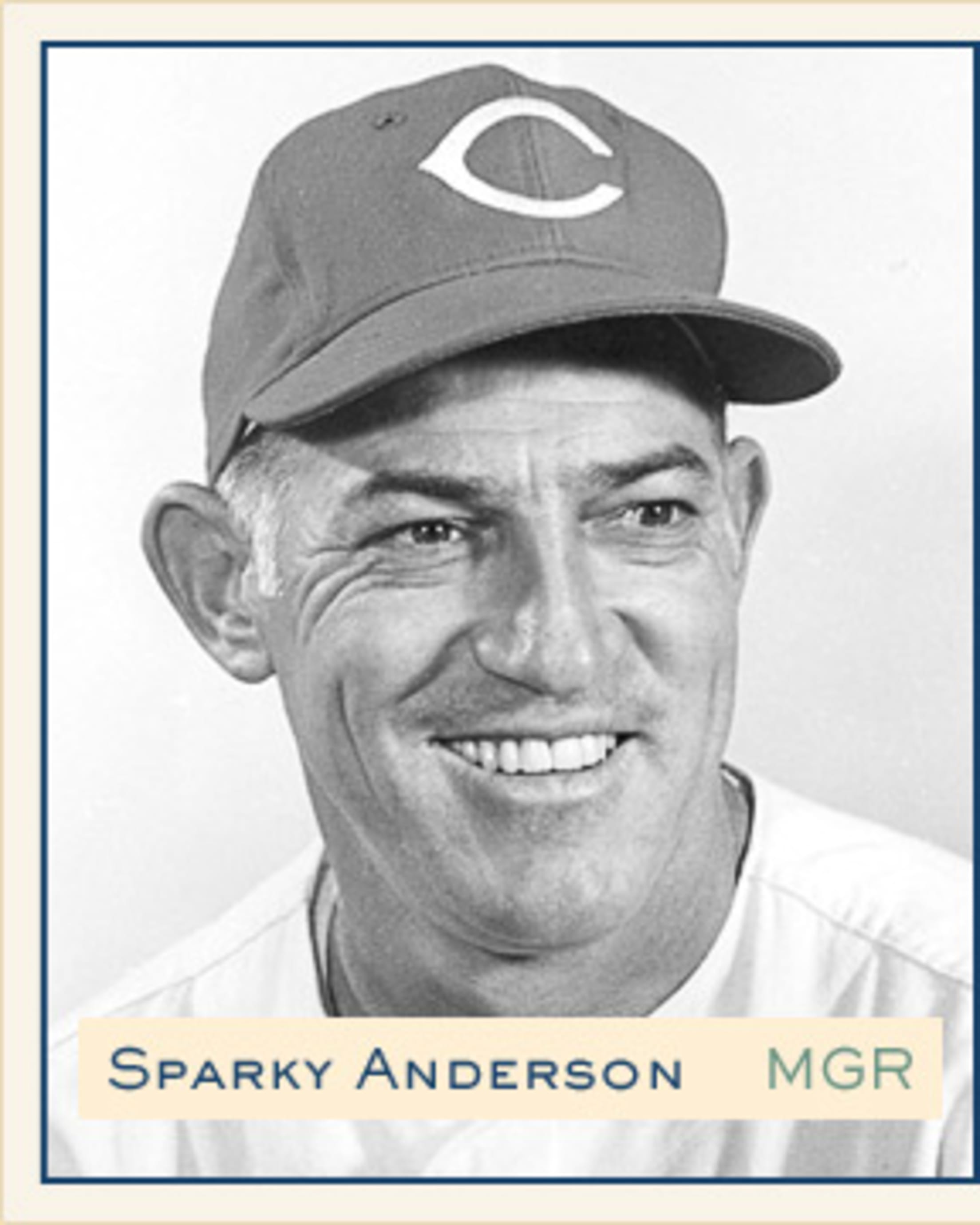 George Sparky Anderson - SD Hall of Fame Programs