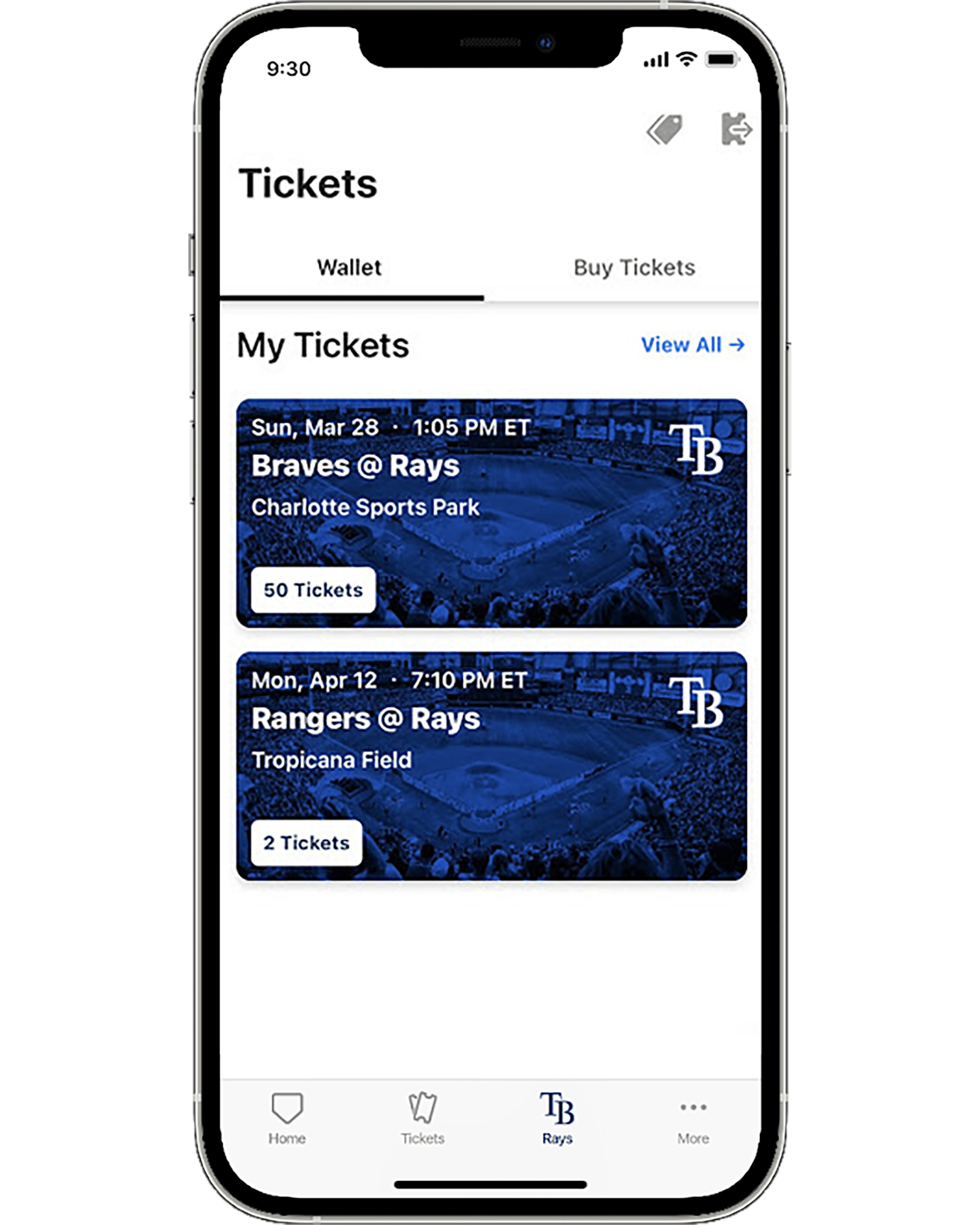 Rays Ticket Information