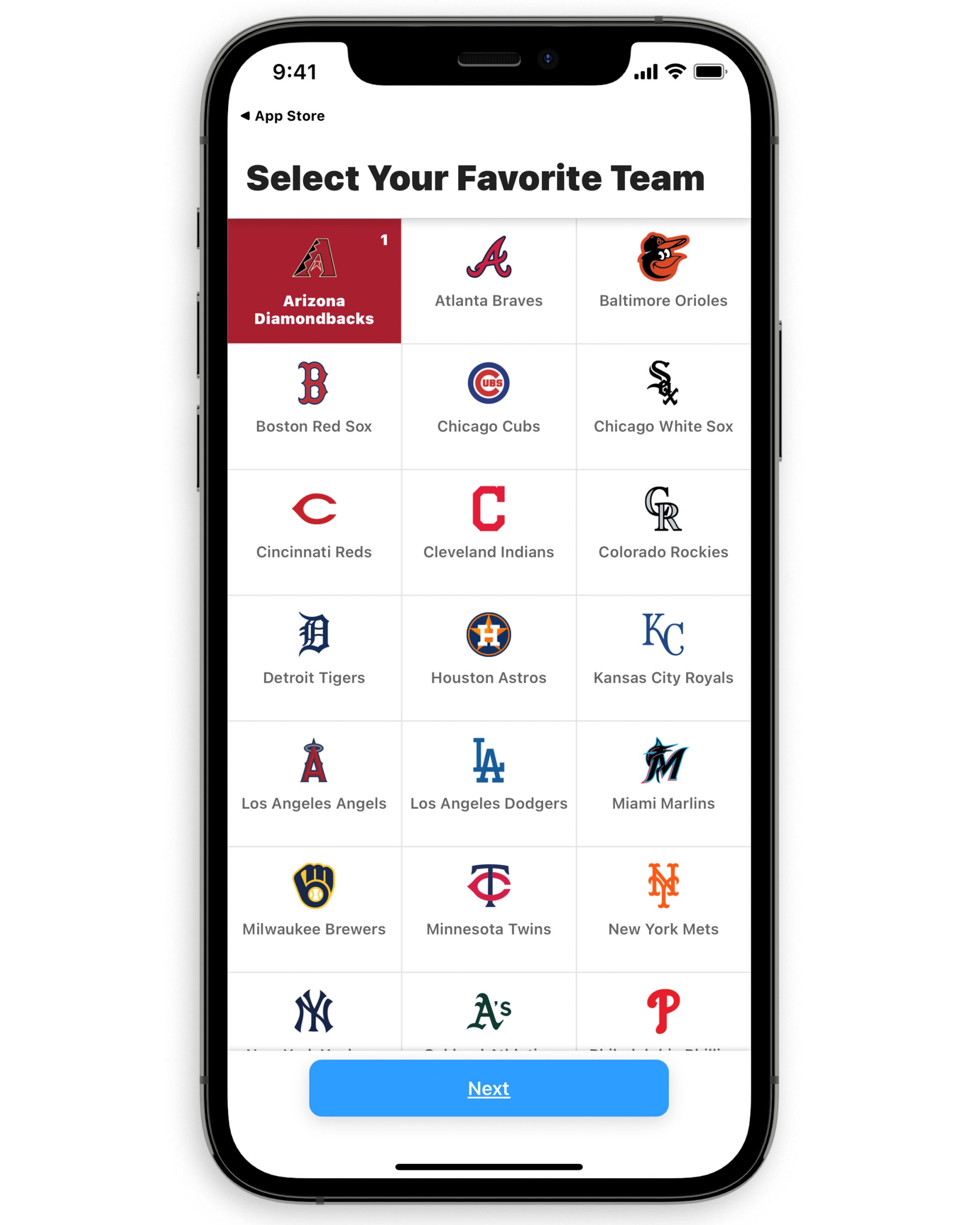 MLB Ballpark app  Arizona Diamondbacks