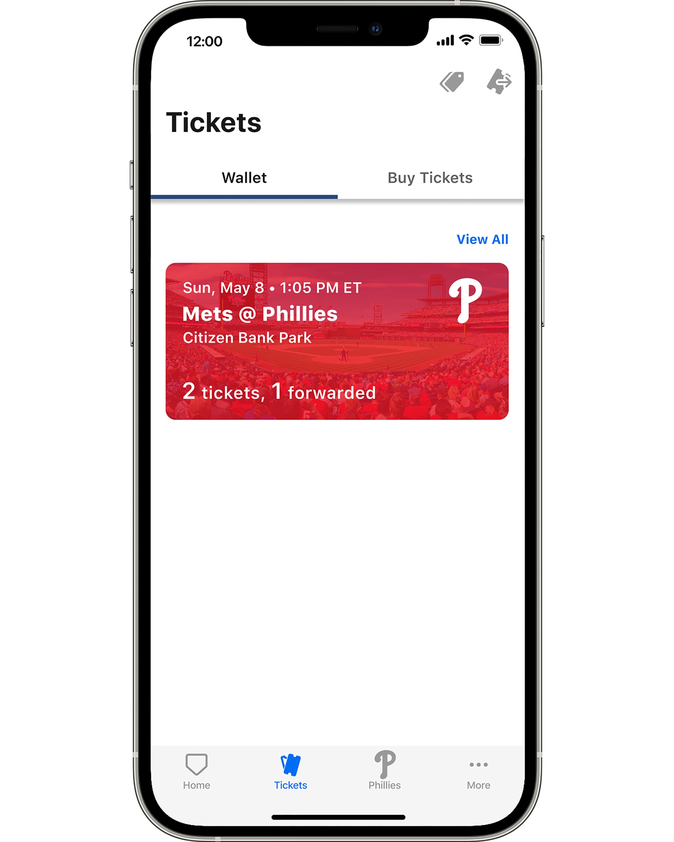 MLB Ballpark Digital Ticketing