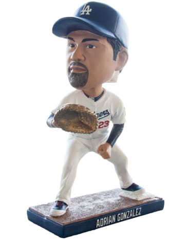 Dodgers Adrián González 2014 Gold Glove bobblehead