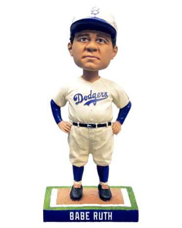 Dodgers Babe Ruth bobblehead