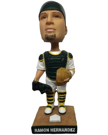 Athletics Ramon Hernandez bobblehead