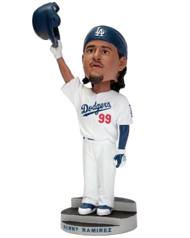 Dodgers Manny Ramírez Curtain Call bobblehead