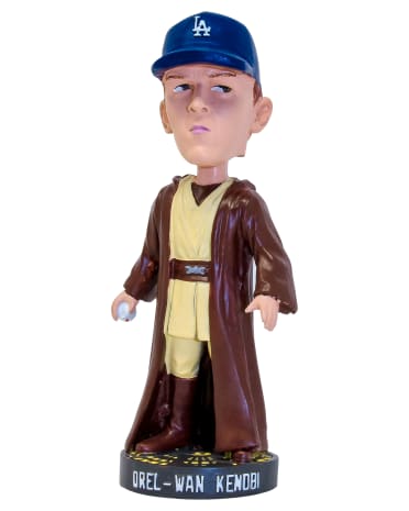 Dodgers Star Wars: Orel-Wan Kenobi Special Promotion bobblehead