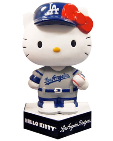 Dodgers Hello Kitty Mini bobblehead