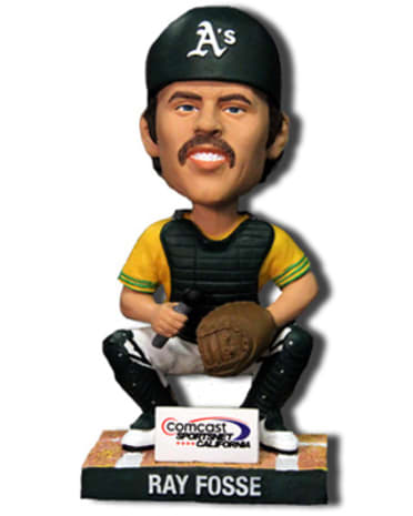 Athletics Ray Fosse bobblehead