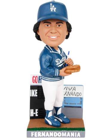 Dodgers Fernando Valenzuela Fernandomania bobblehead