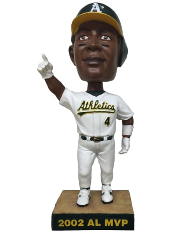 Athletics Miguel Tejada (2002 MVP) bobblehead
