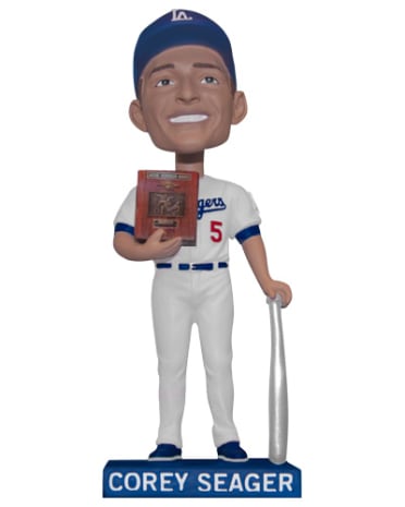 Dodgers Corey Seager Rookie of the Year bobblehead