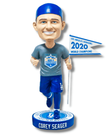 Dodgers Corey Seager Los Angeles Dodgers Foundation Run Special Promotion bobblehead