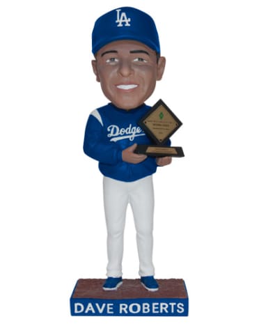 Dodgers Dave Roberts Manager of the Year bobblehead